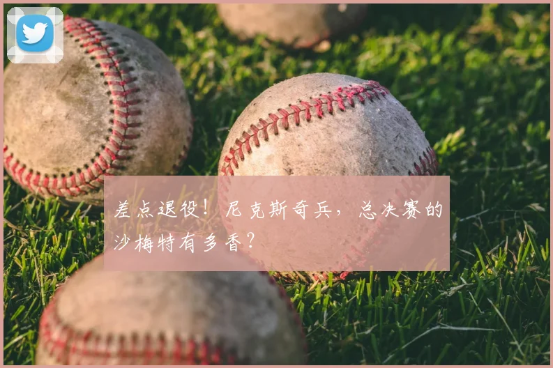 差点退役！尼克斯奇兵，总决赛的沙梅特有多香？